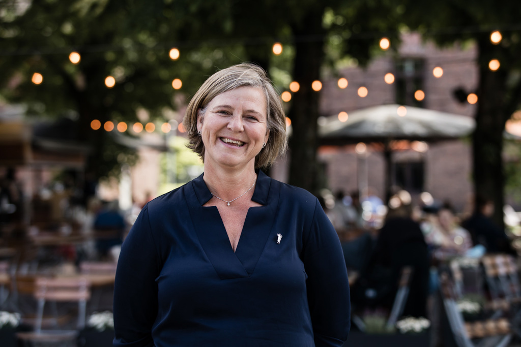 Bilde av Anne Karin Rime, president i Legeforeningen.