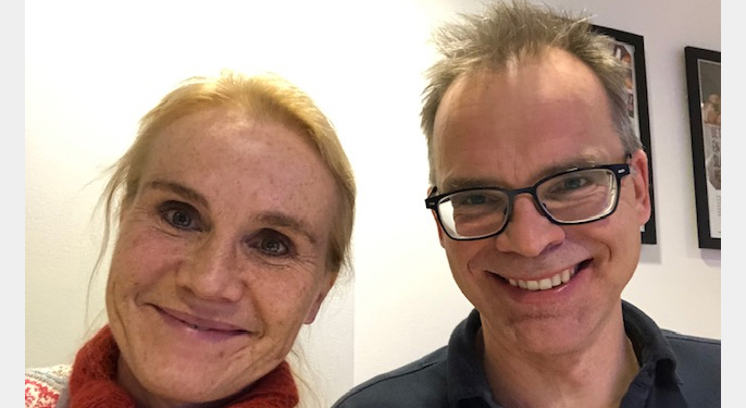 Kurskomiteen representert ved Mona-Elisabeth Revheim og Anders Hodt.