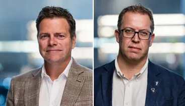 Ståle Clementsen og Hans-Christian Myklestul. Foto: Legeforeningen/Thomas B. Eckhoff