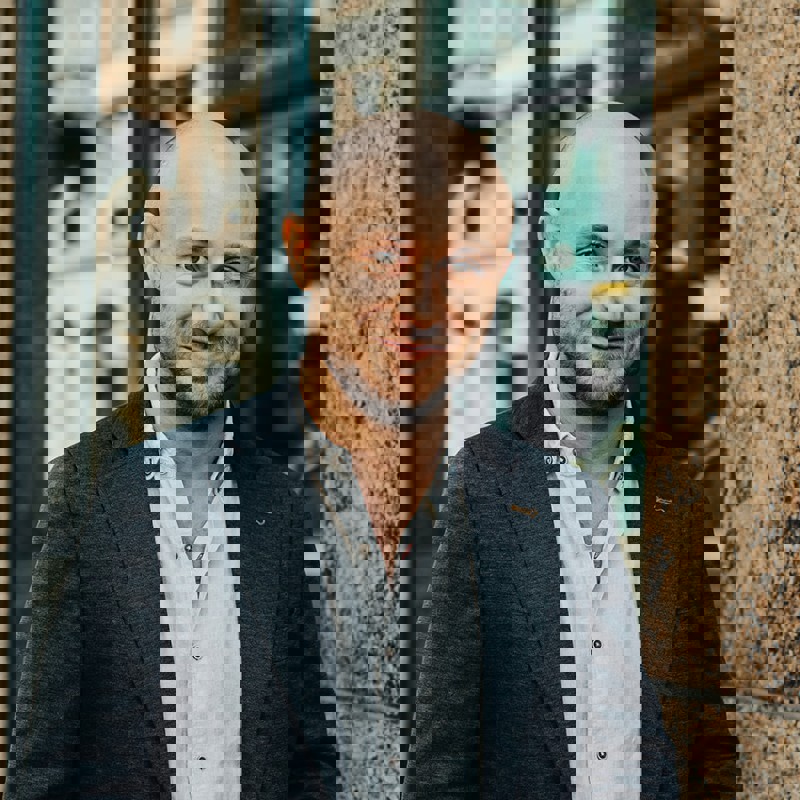 Formelt portrettfoto av Kjetil Askim, Leder i Hedmark Legeforening