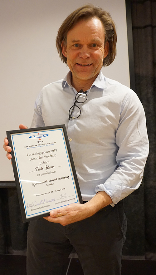 Frode Jahnsen med pris