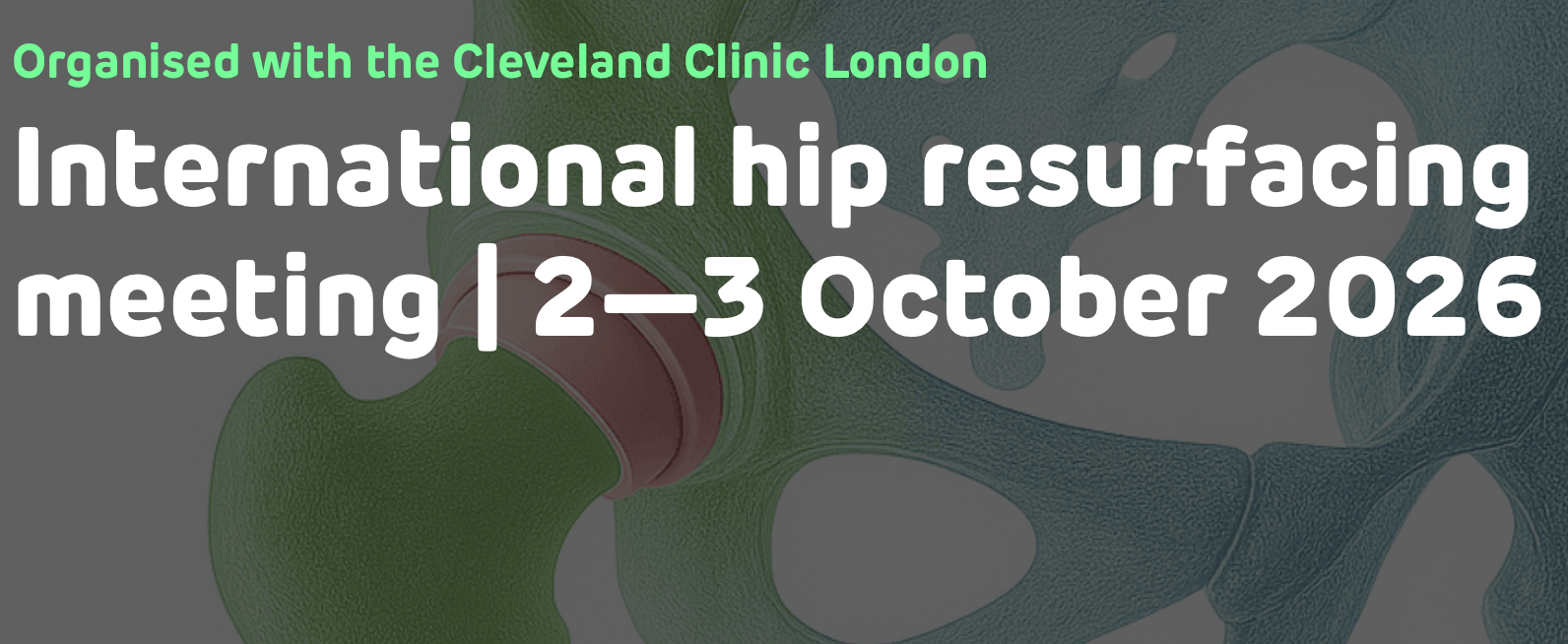 skjermdump international hip resurfacing meeting 2026