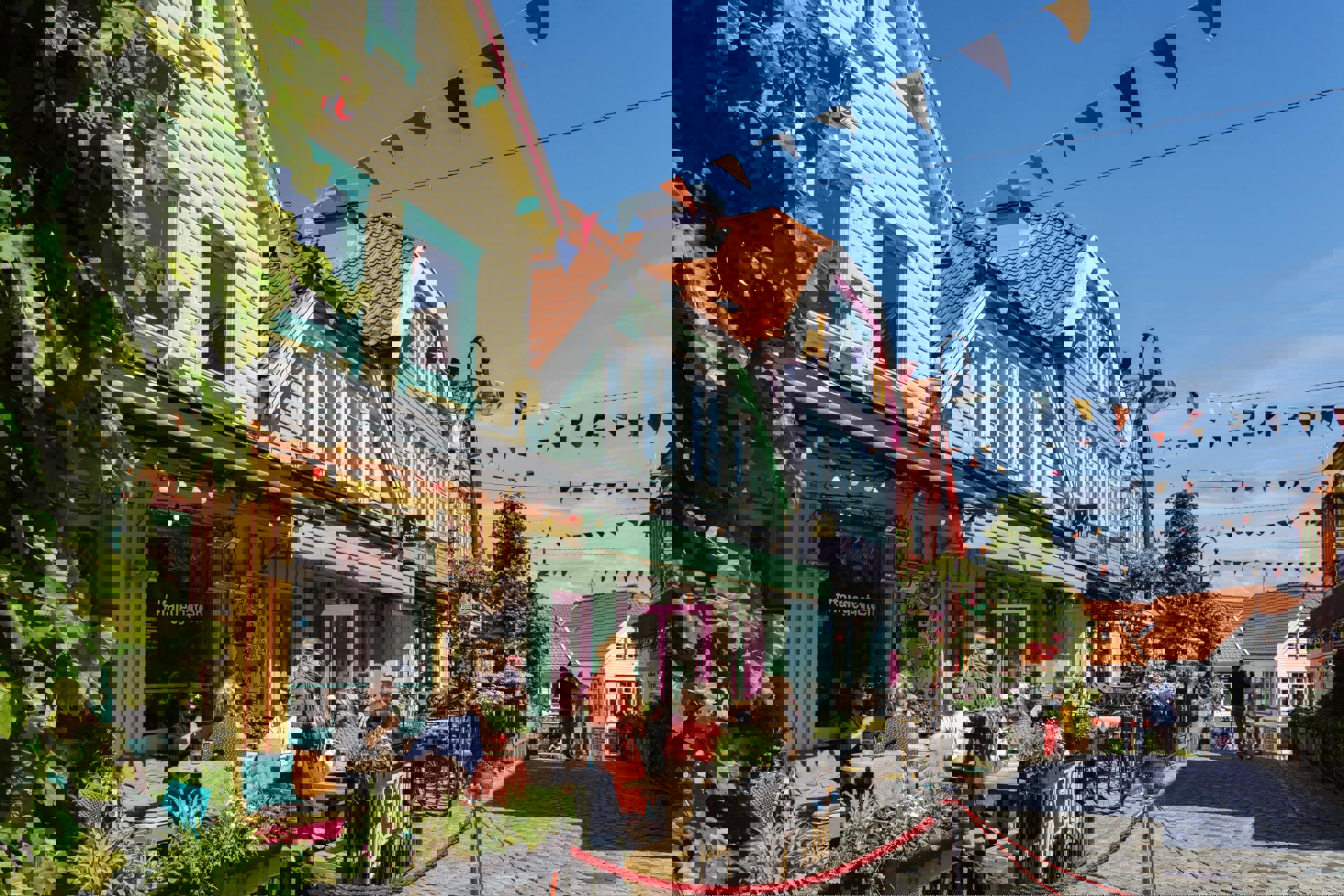 Fargegaten i Stavanger. Foto: Susanne Jutzeler