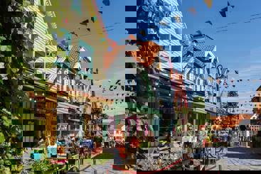 Fargegaten i Stavanger. Foto: Susanne Jutzeler