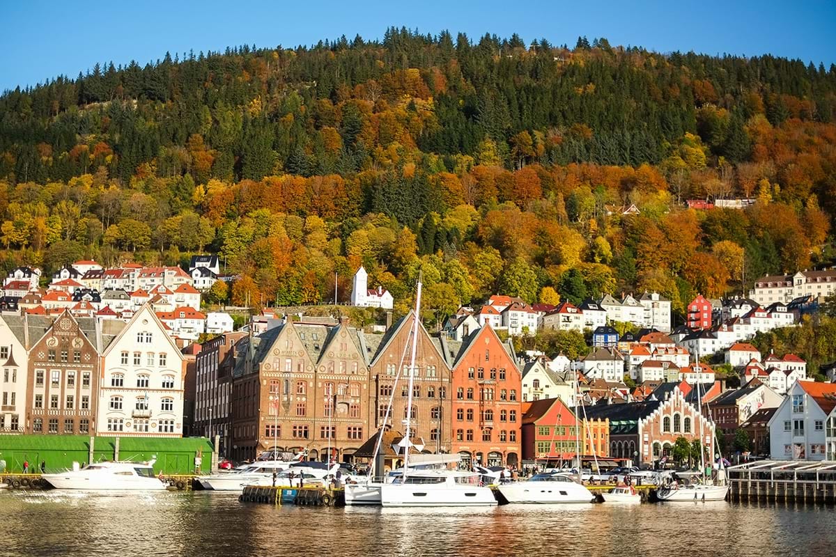 Bilde av Bergen by. Colourbox.com