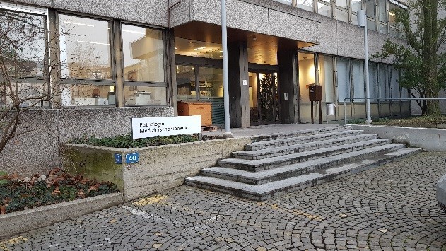 Inngangsparti til et sykehus- Foto: privat