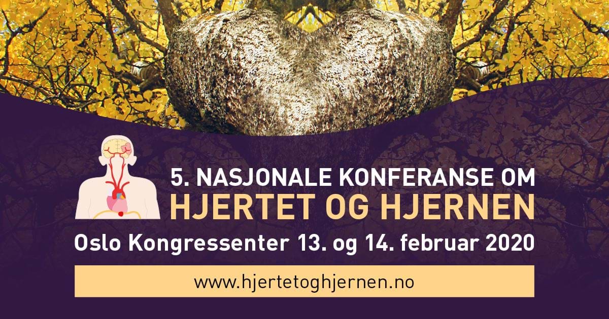 5. Nasjonale Konferanse om Hjertet og Hjernen Banner