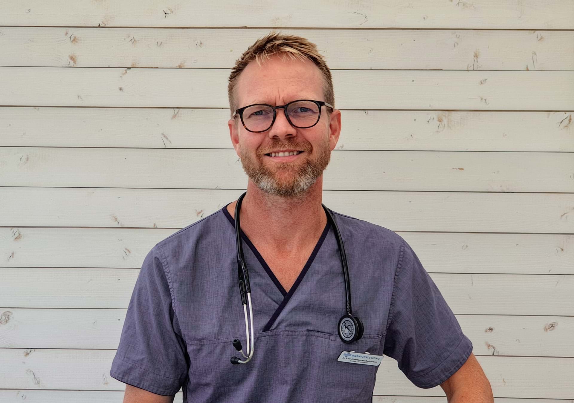 Male doctor, Lars Christian Kvalbein-Olsen