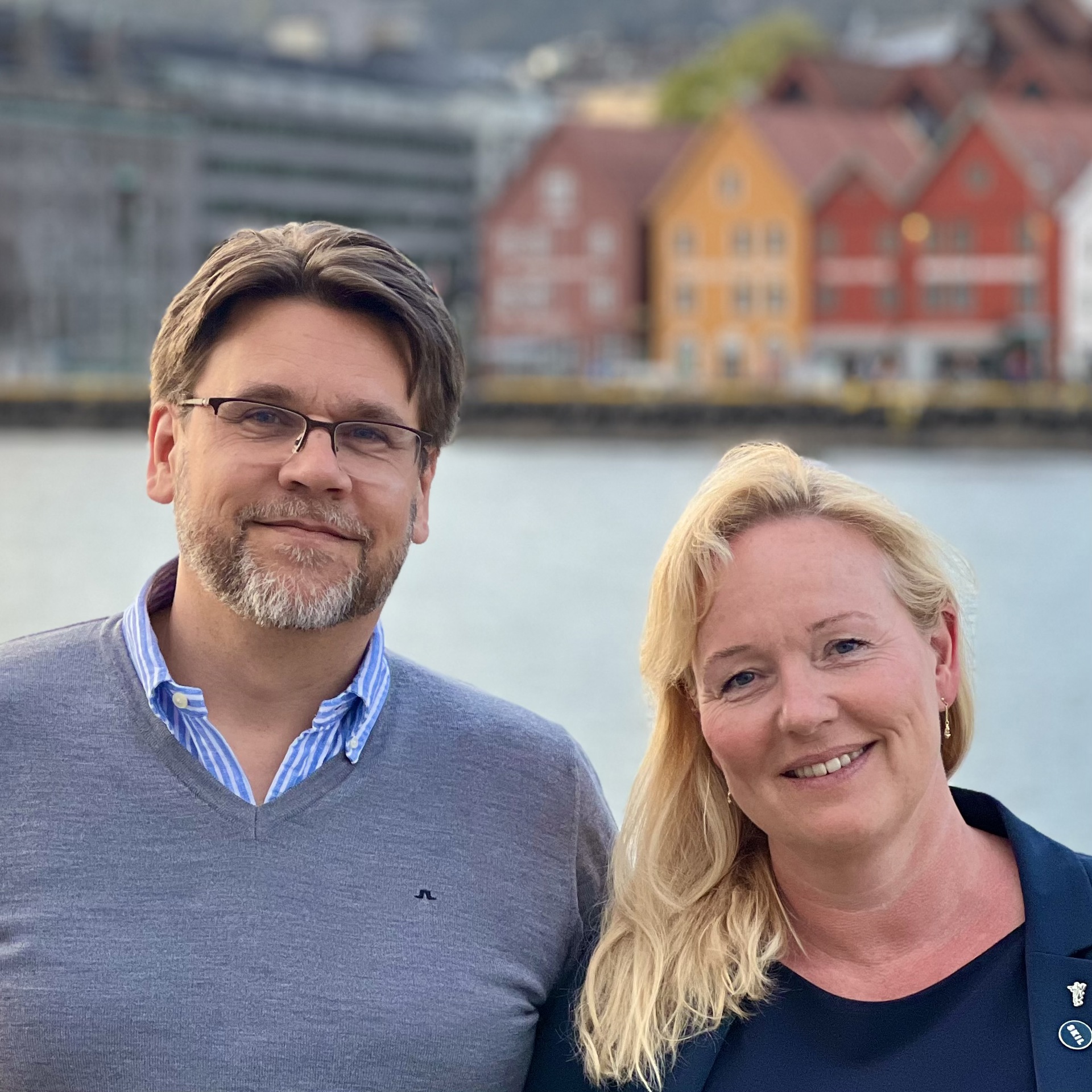 Nils Kristian Klev og Marte Kvittum Tangen