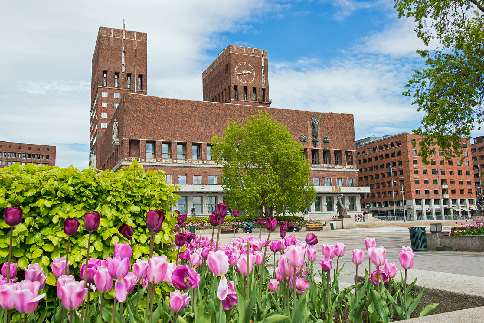Bilde av Oslo rådhus. Foto: Colourbox.com