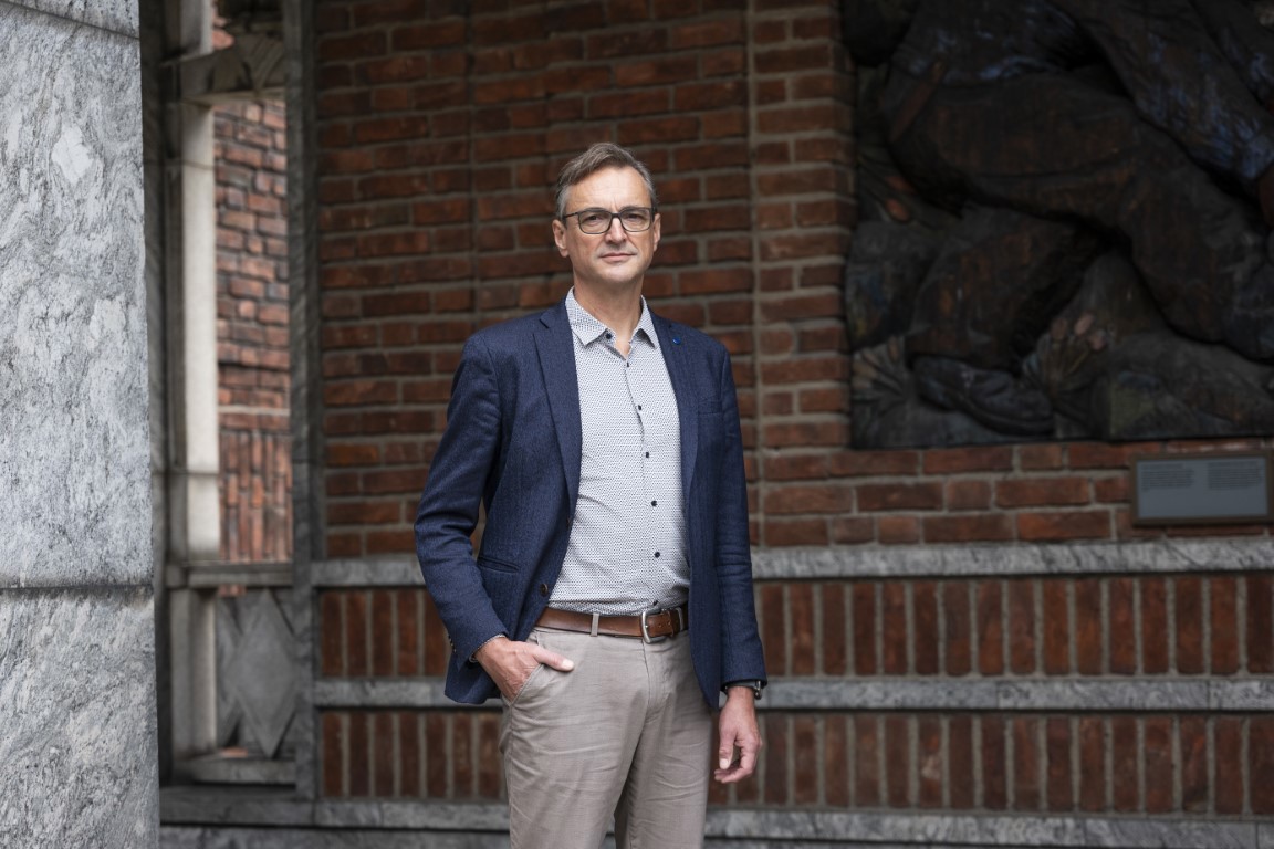 Forhandlingsleder for Akademikerne i Oslo kommune Julius Okkenhaug. Foto: Akademikerne