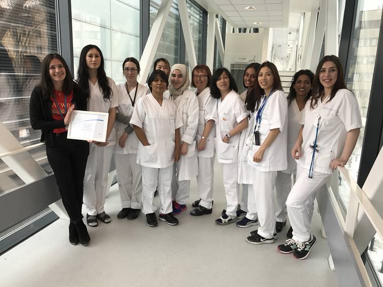 bioingeniører på radiumhospitalet sakura prisvinnere 2018