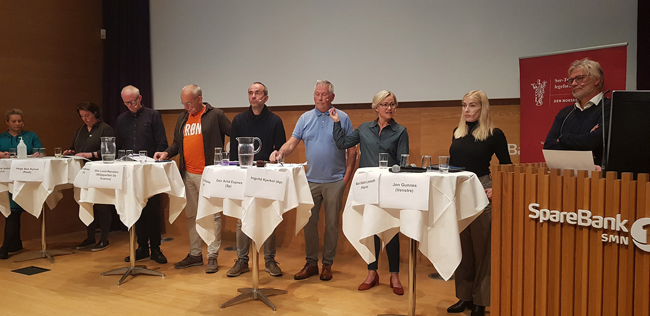 Gruppebilde politikere
