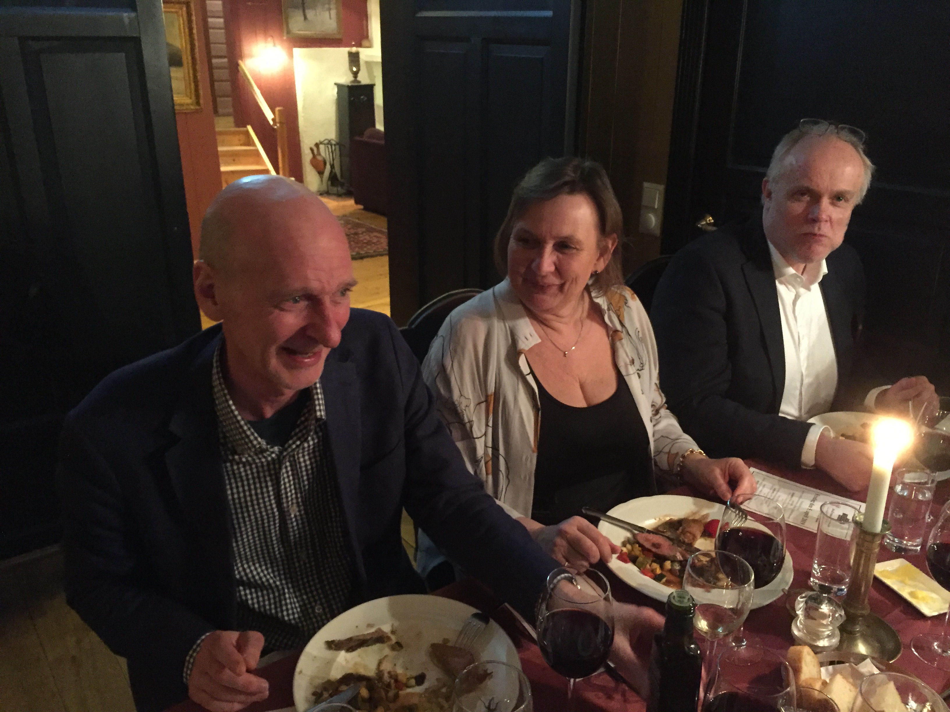 Middag i godt lag 
