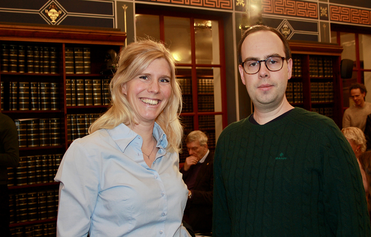 Lars Hestmark og Kristiane Myckland Hansson.