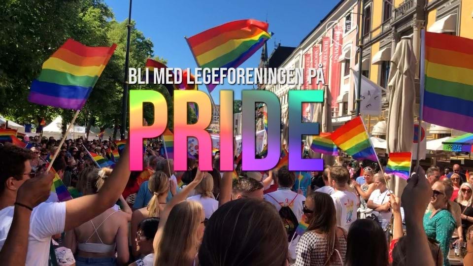 Prideparaden. Foto: Legeforeningen