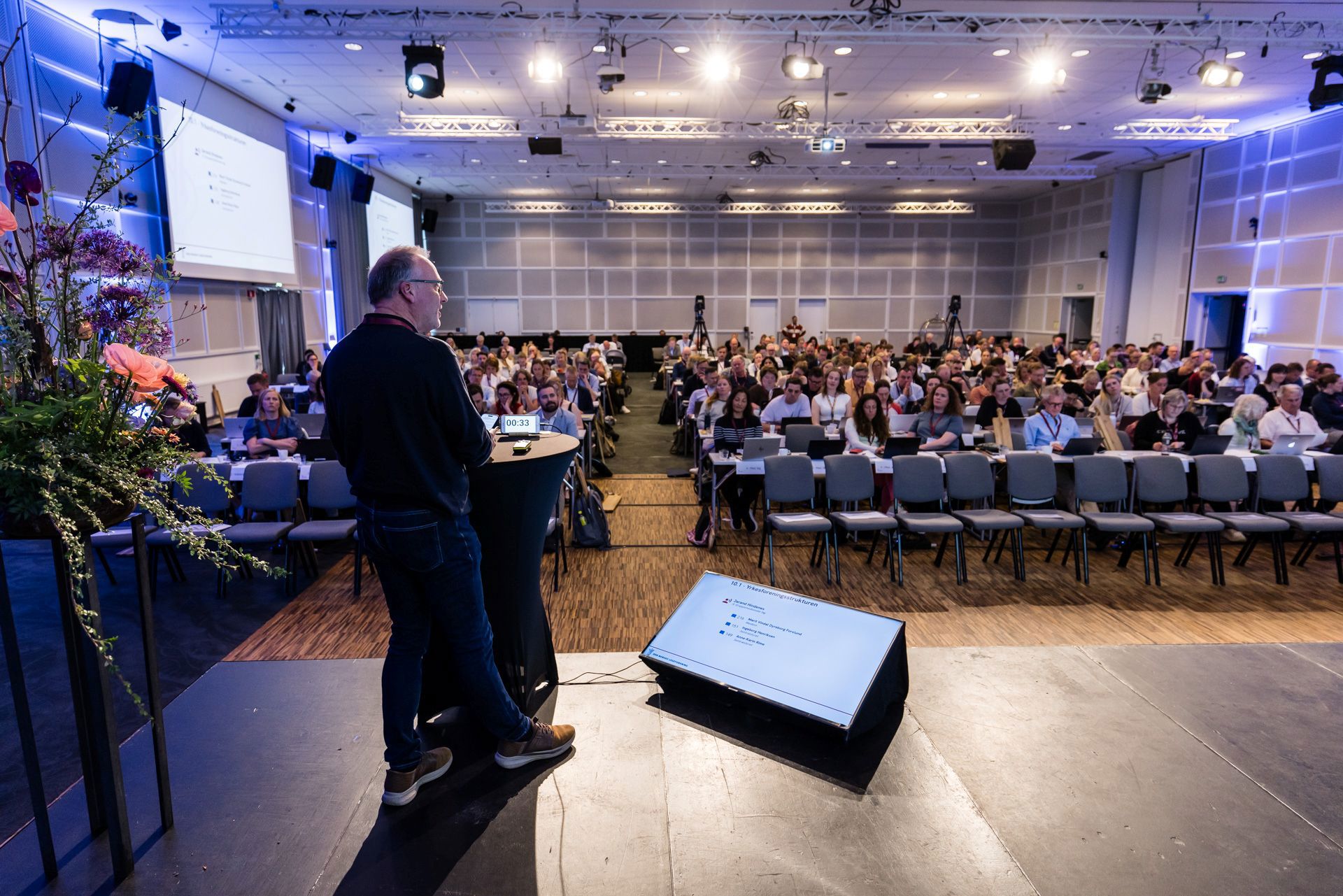 Salen under Landsstyremøtet 2026. Foto: Legeforeningen/Thomas B. Eckhoff