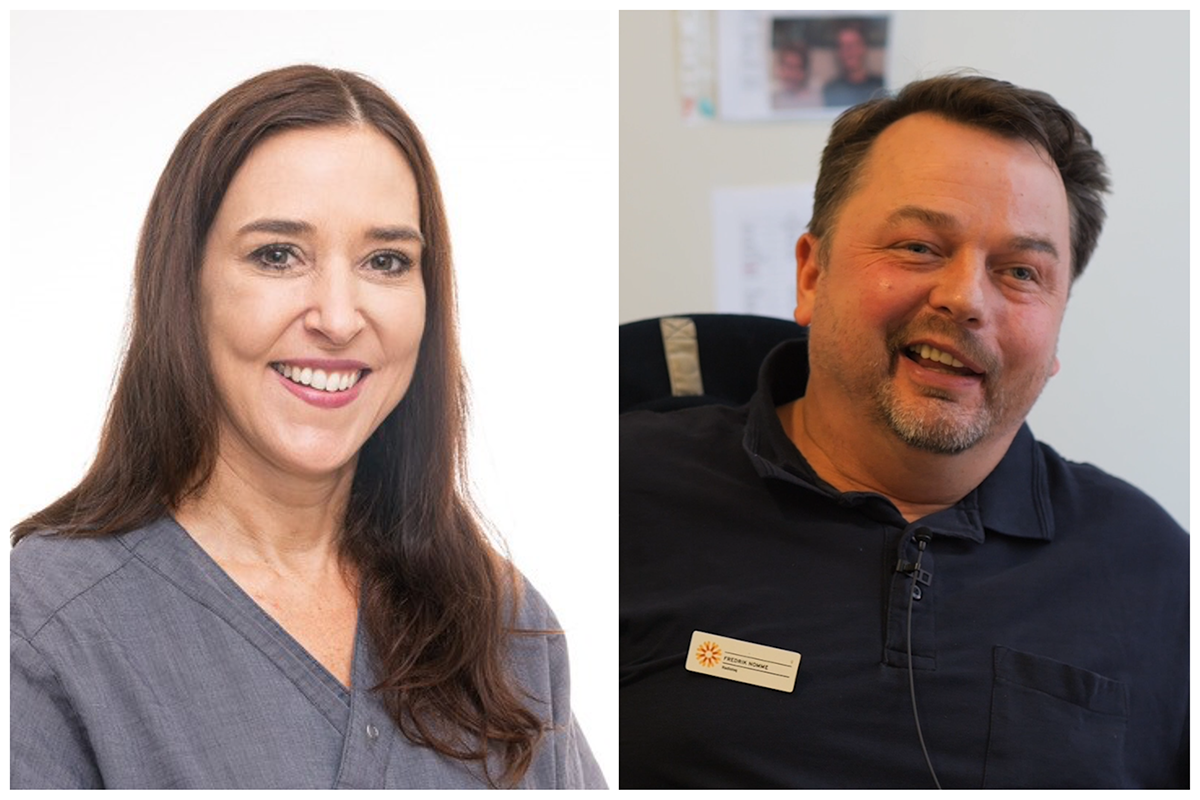 Katarina Zak Stangeland og Fredrik Nomme.