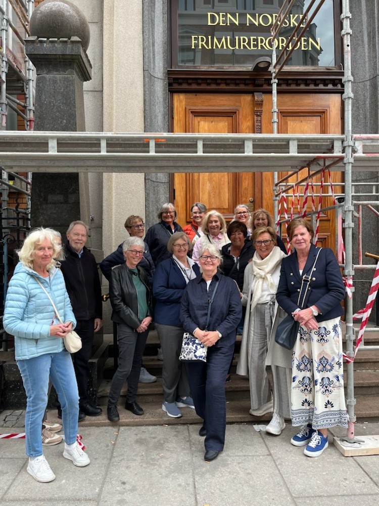 26. mai 2026. Omvisning i Frimurerlosjen.  Foto: Edith Stenberg
