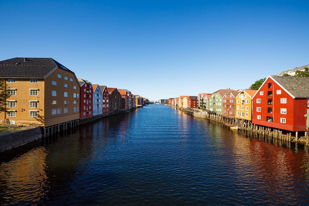 Bilde av Trondheim. Foto: Colourbox.com