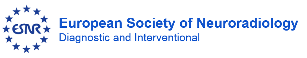Logo : European Society of Neuroradiology