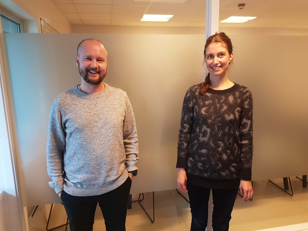 Leder av NAV Arbeidsrådgivning Trond Nessa og koordinerende rådgivende overlege Caroline Osmo Sørensen