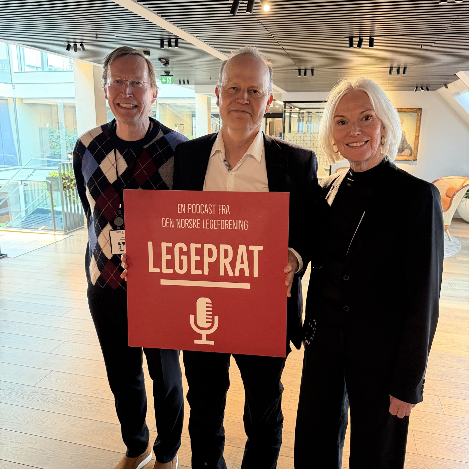 Fra venstre: Erlend Hem, Tore Rem & Berit Bringedal