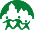 Logoen til yrkesforeningen Leger i samfunnsmedisinsk arbeid