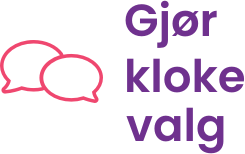 Gjør kloke valg logo