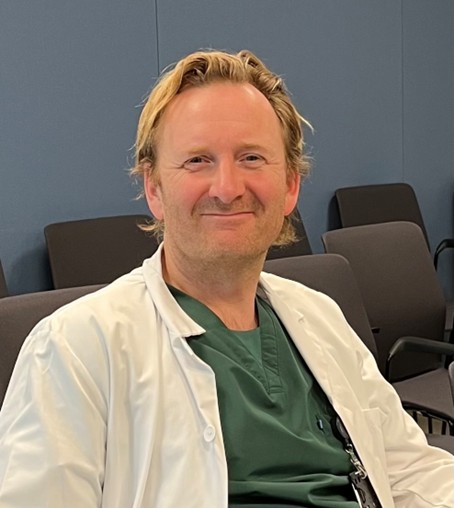 Sigve Lye, overlege radiologisk avdeling