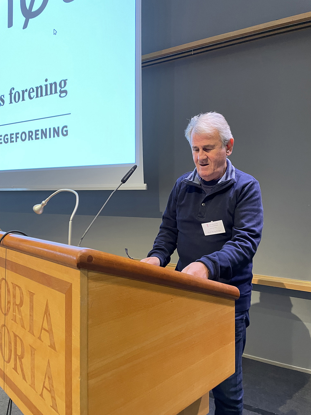 Bilde fra høstmøtet til Eldre legers forening 2023.