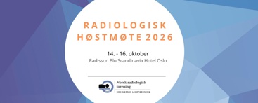 Logo til radiologisk høstmøte 2026. 