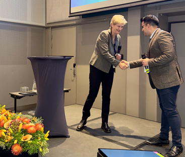 Rosendahl gratulerer Noor