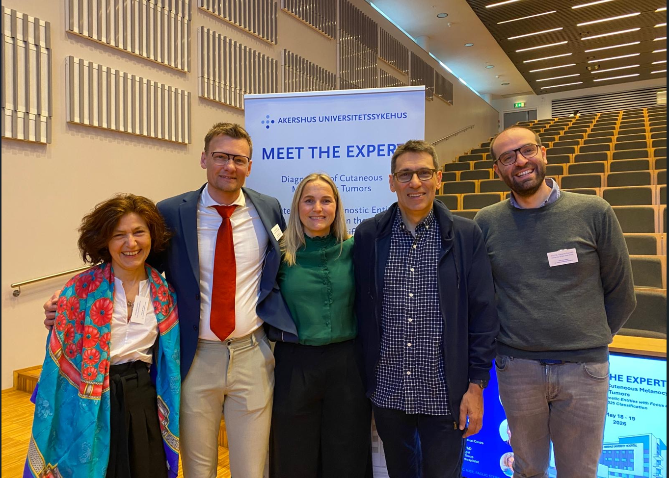 Fra venstre: Assia Bassarova, Erling Undersrud, Tonje Eidsnes, Arnaud de la Fouchardière, Gerardo Cazzato Foto: Katrine Lyssand