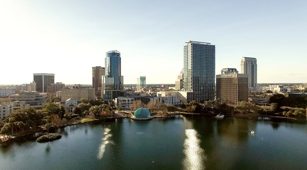 Orlando Florida, byen fra luften Foto: Colourbox.com