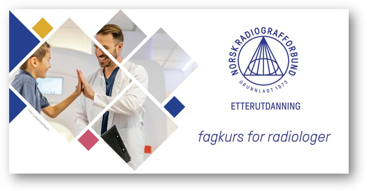 Norsk radiograffiforbunds logo - Fagkurs for radiologer