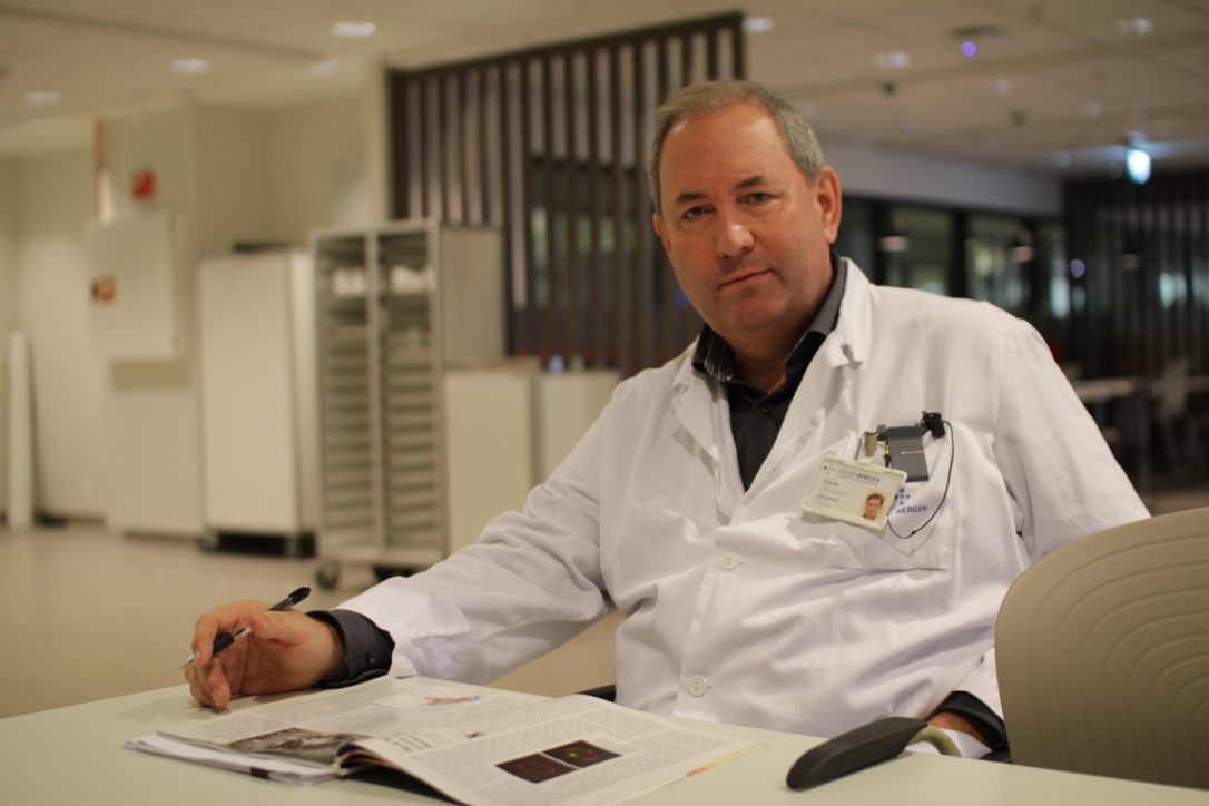 Bilde av overlege Lars A. Akslen