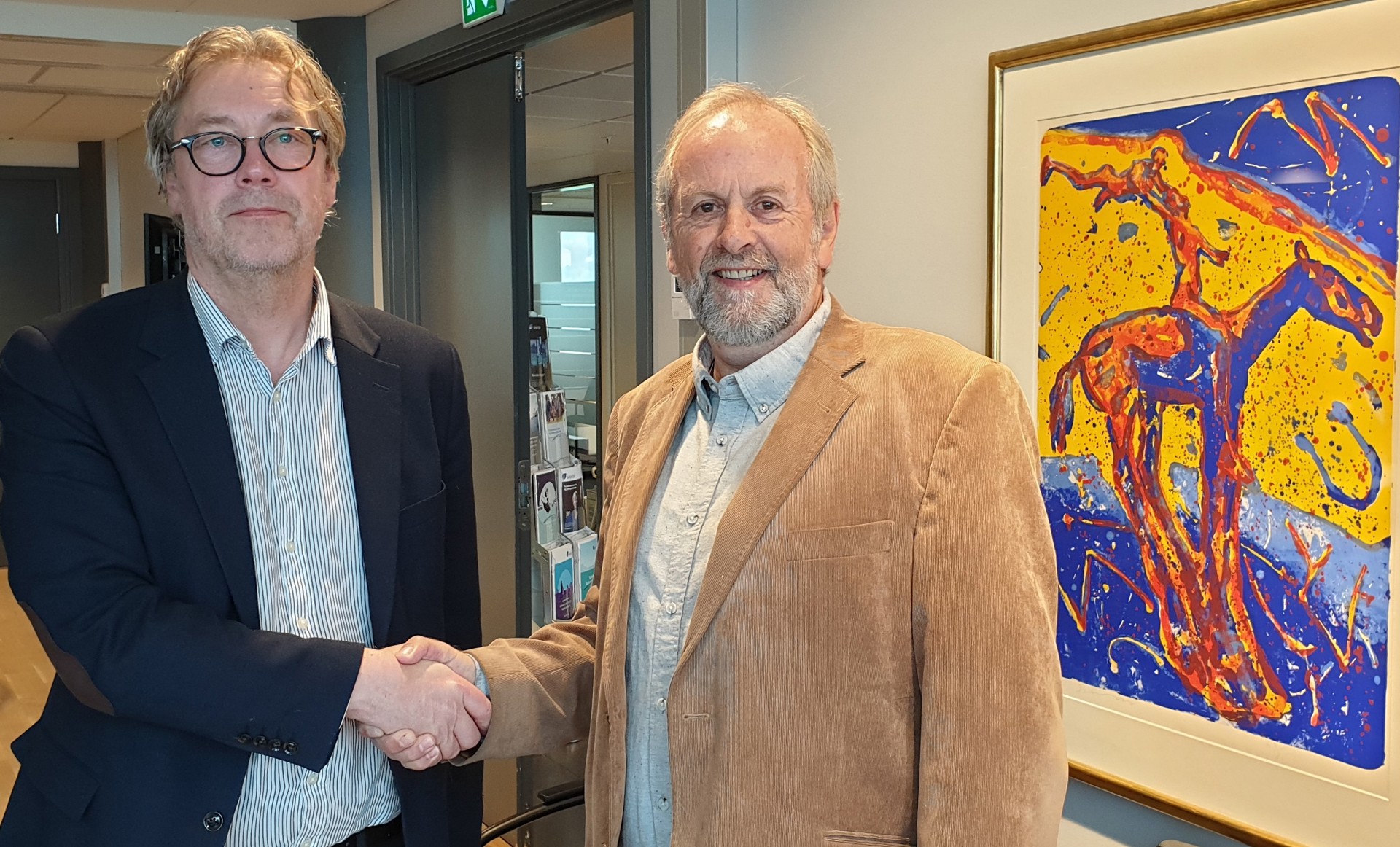 Bjørn Skrattegård og Rune Frøyland