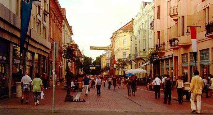 Szeged sentrum