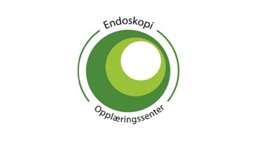 Endoskopi opplæringssenter sin logo.