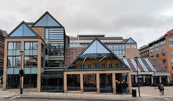 Legenes hus fasade sett fra sør. Foto: Legeforeningen