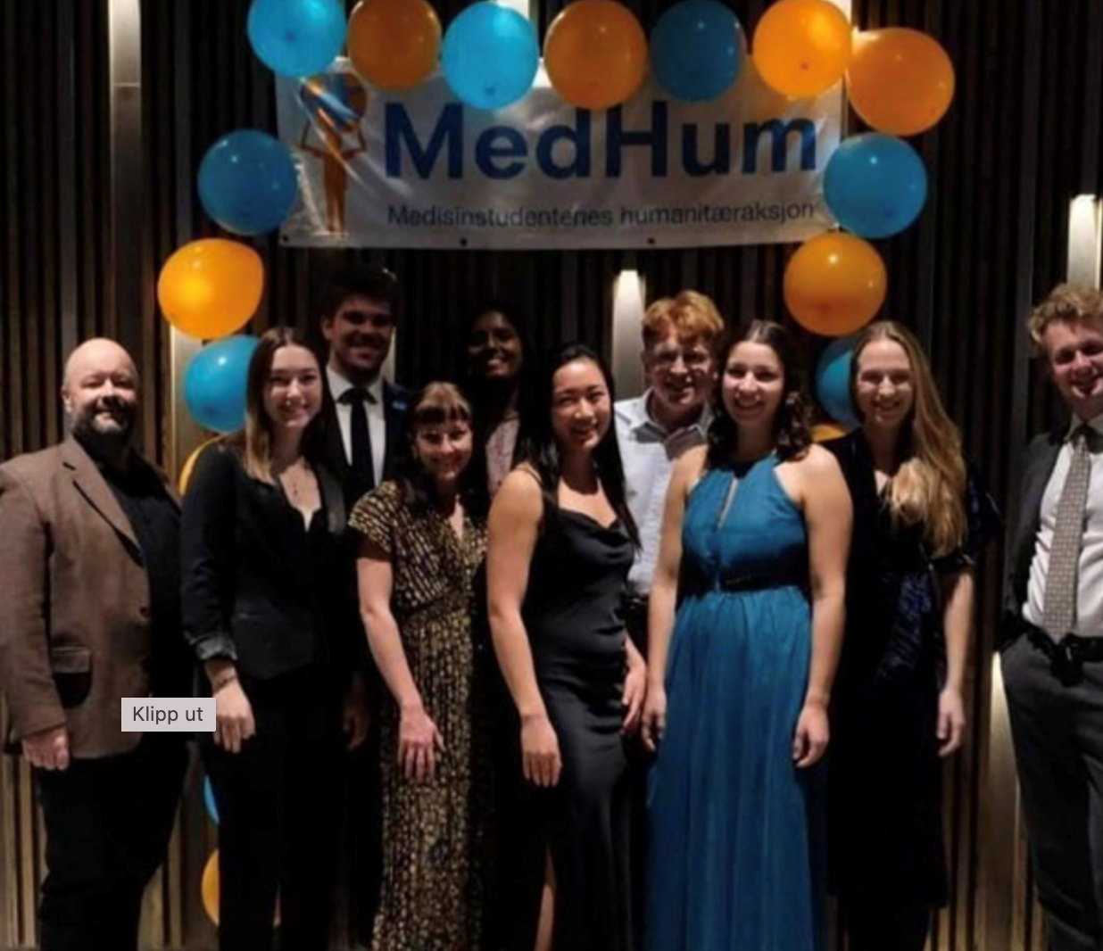 Medhum Oslo sin bursdagsmiddag