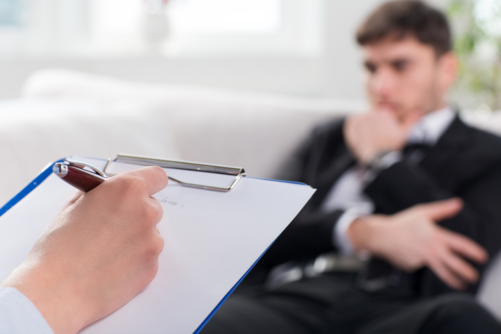 colour box picture of psychiatrist