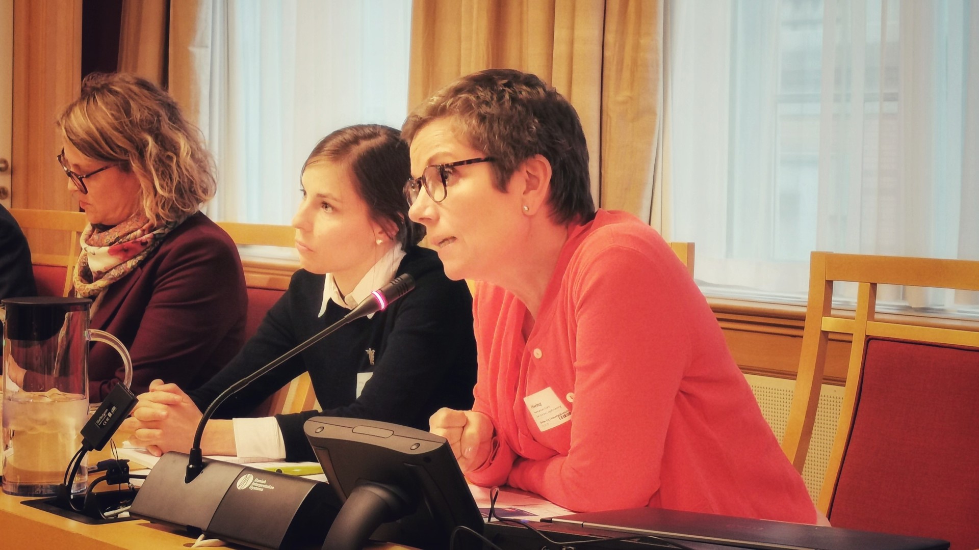 Marit Hermansen, president i Legeforeningen taler. Foto: TM Nilsen