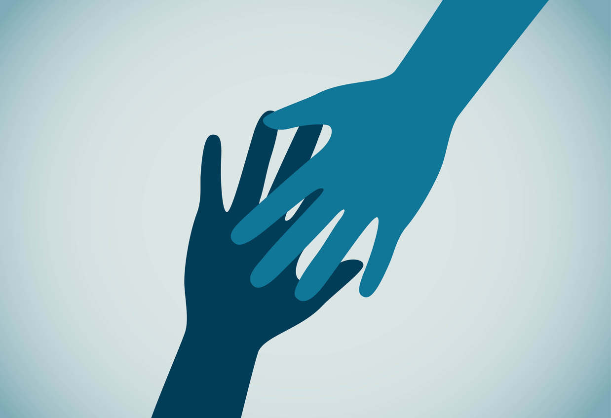 To hender som møtes. Illustrasjon: Istockphoto.com/erhui1979