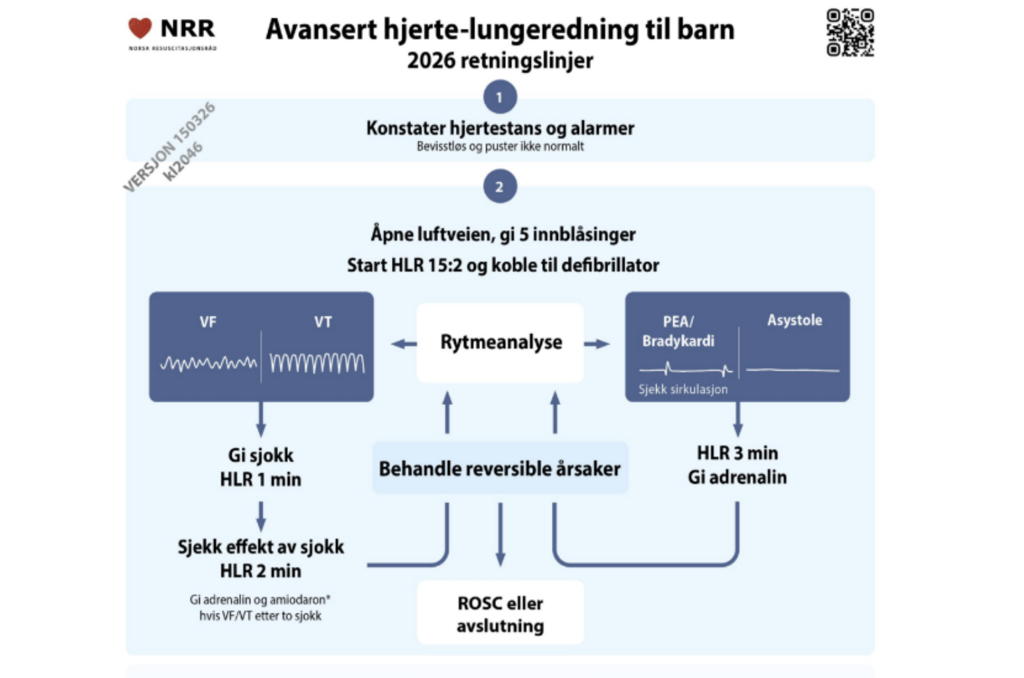 Nye retningslinjer HLR