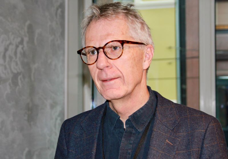 Portrettbilde av Npf leder Lars Lien. Foto: Anne Kristine Bergem.