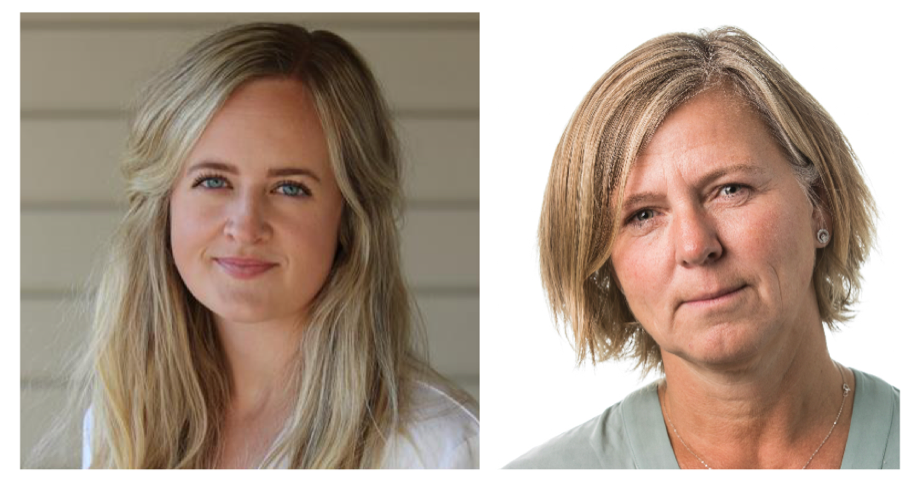 Bilde av Bjørg Bakke og Anne-Karin Rime