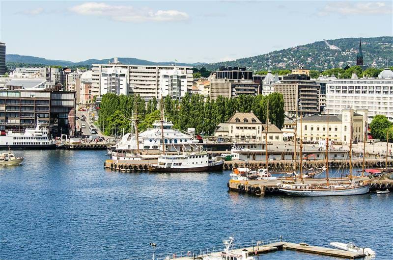 Bilde av Oslo havn.