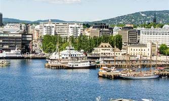 Bilde av Oslo havn.